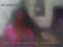 Just free warning someone if it clicks.